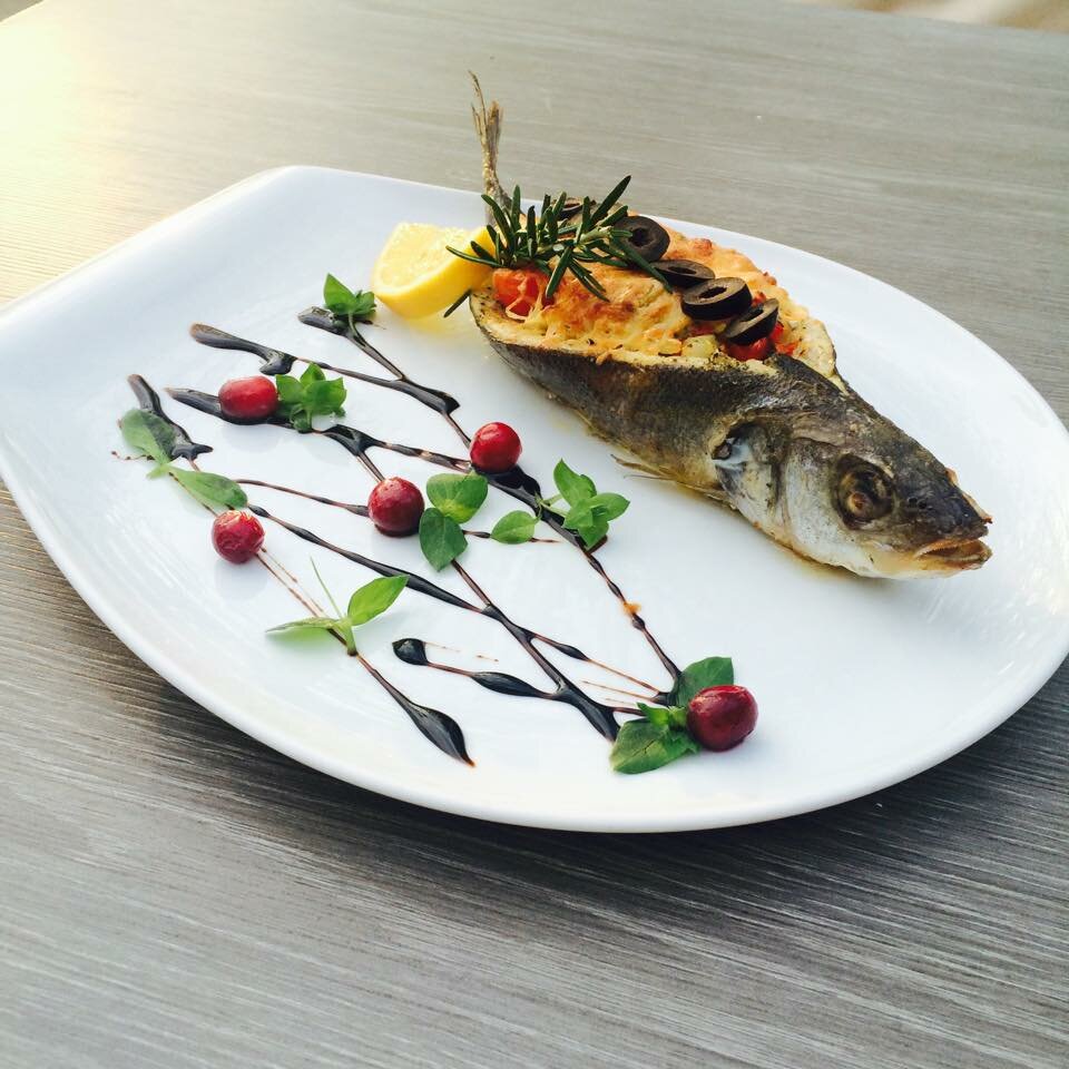 Блюда из рыбы подача в ресторанах